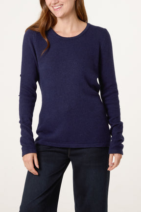 Thick Edge Round Neck Jumper
