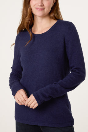 Thick Edge Round Neck Jumper