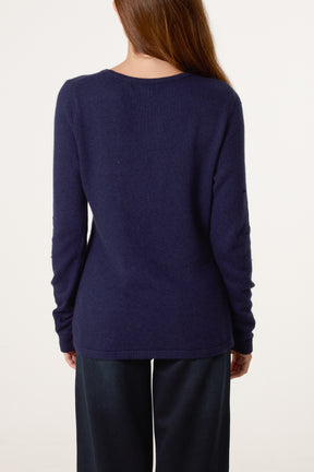 Thick Edge Round Neck Jumper