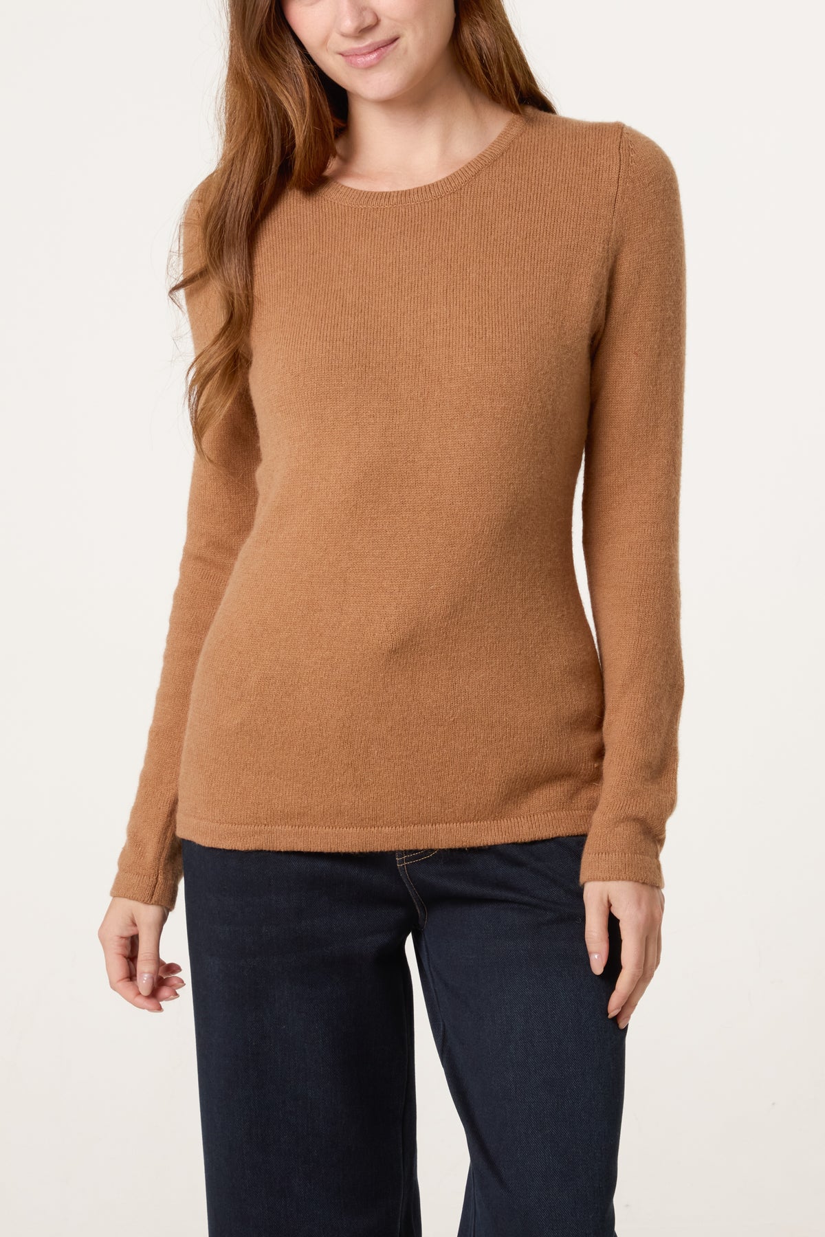 Thick Edge Round Neck Jumper