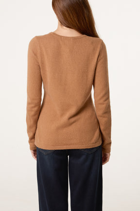 Thick Edge Round Neck Jumper