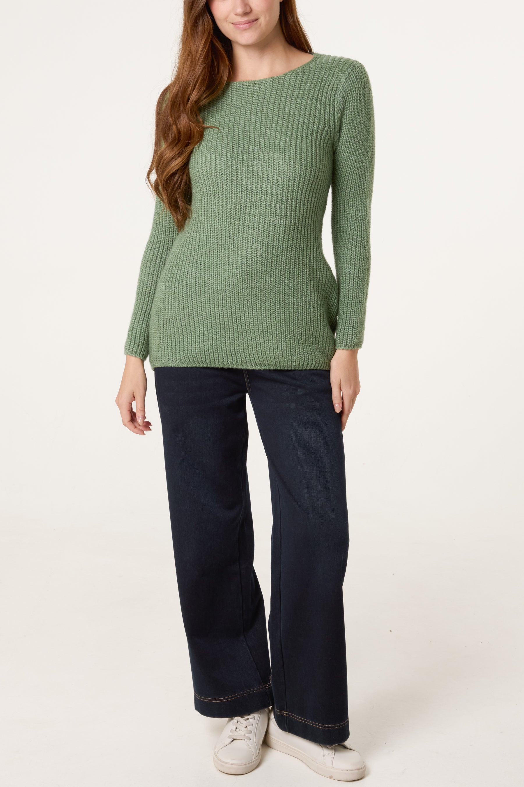 Ribbed Knit Jumper