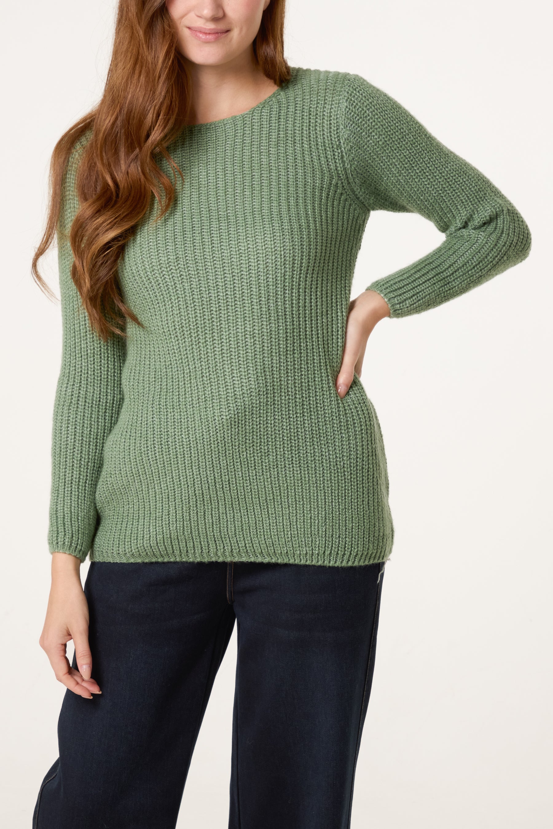 Ribbed Knit Jumper