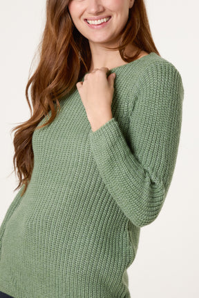 Ribbed Knit Jumper