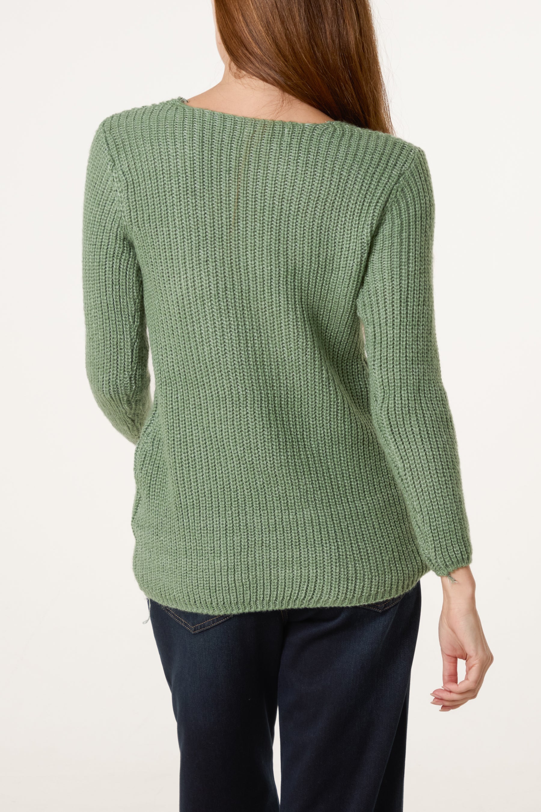 Ribbed Knit Jumper