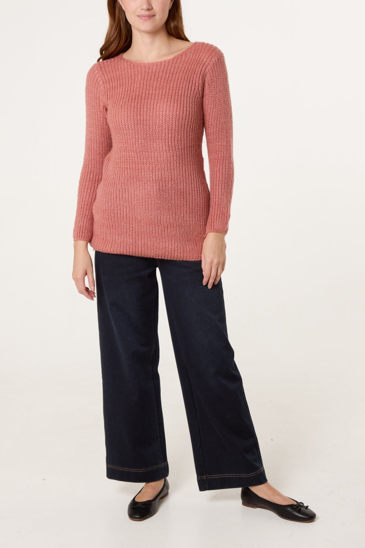 Ribbed Knit Jumper