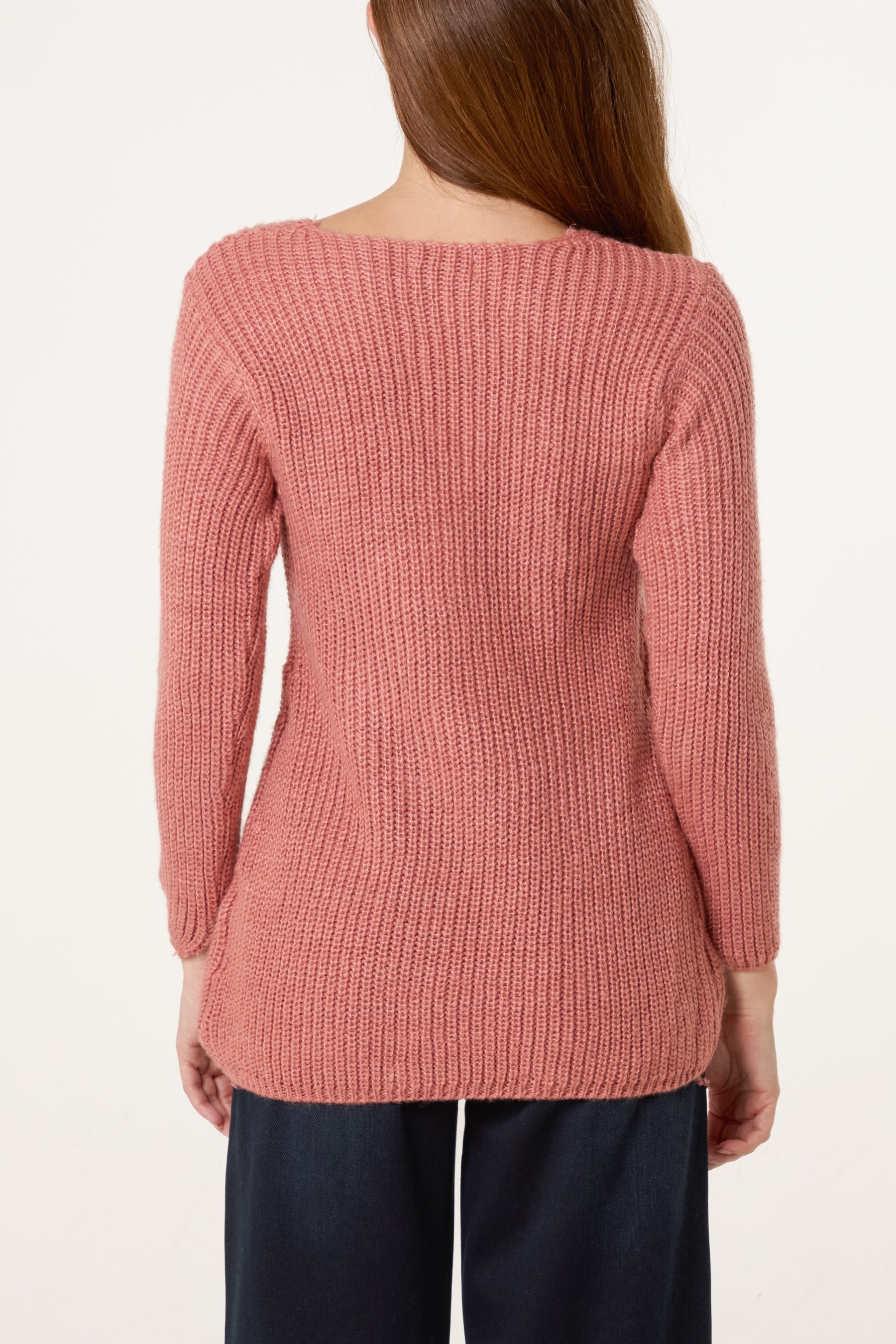 Ribbed Knit Jumper