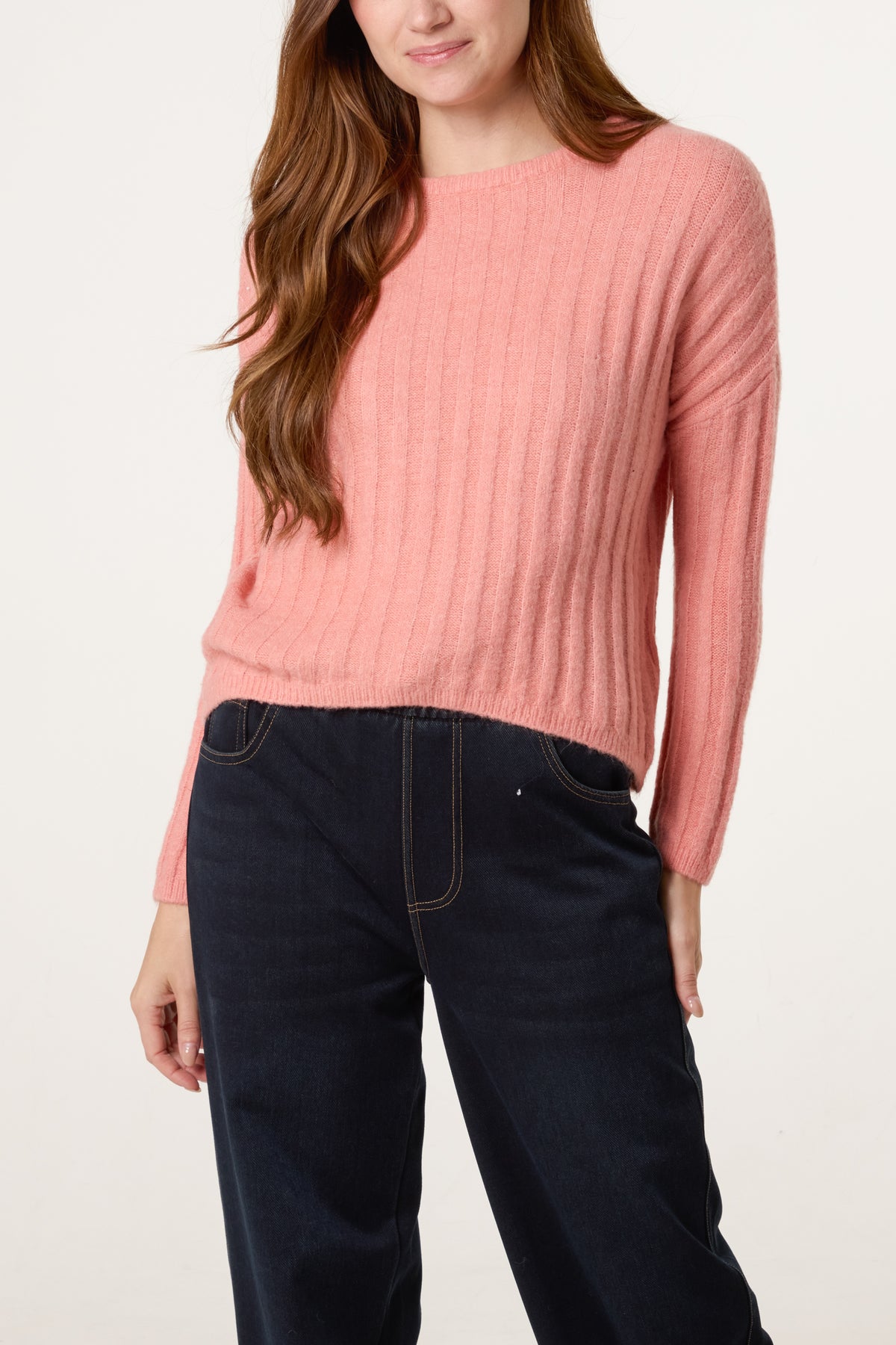 Thick Ribbed Knit Jumper