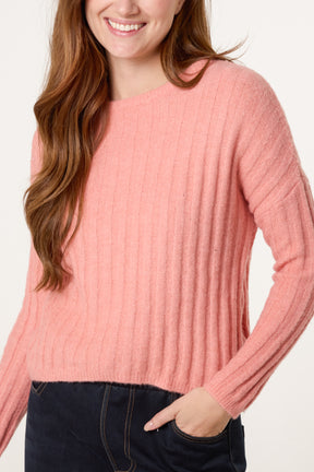 Thick Ribbed Knit Jumper