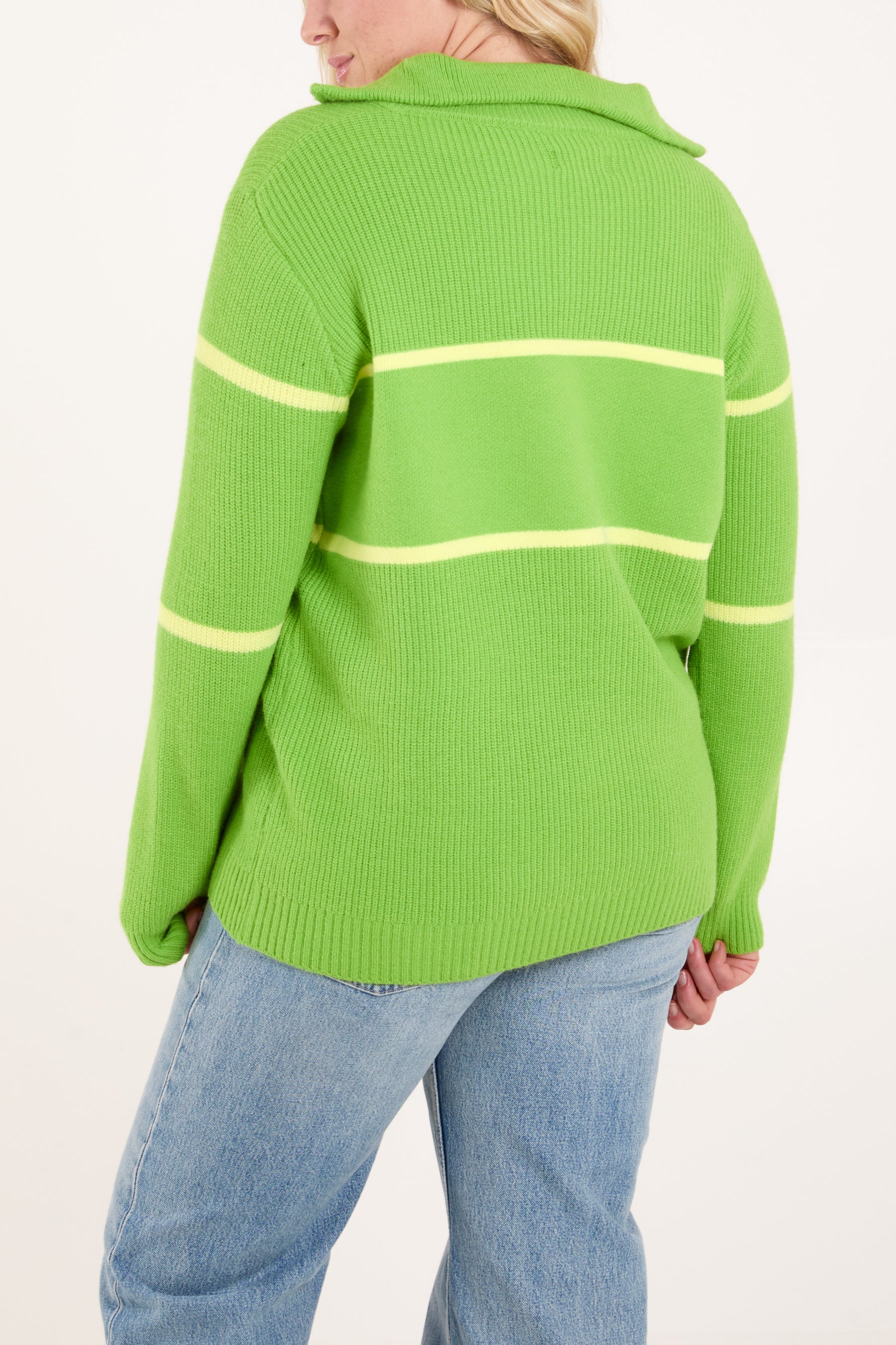 Zip Neck Copenhagen Jumper