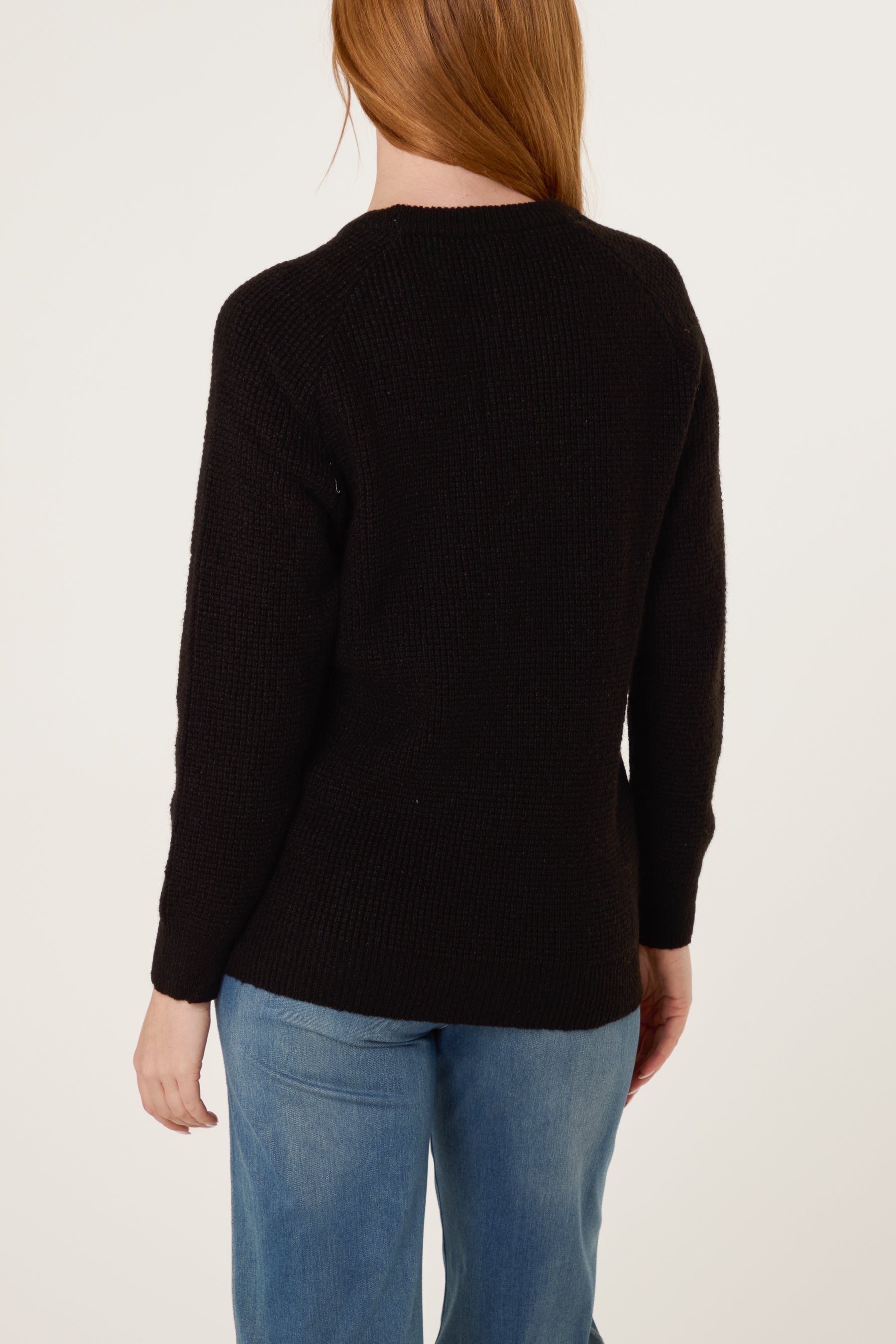 Thick Knit Round Neck Jumper