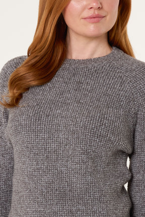 Thick Knit Round Neck Jumper