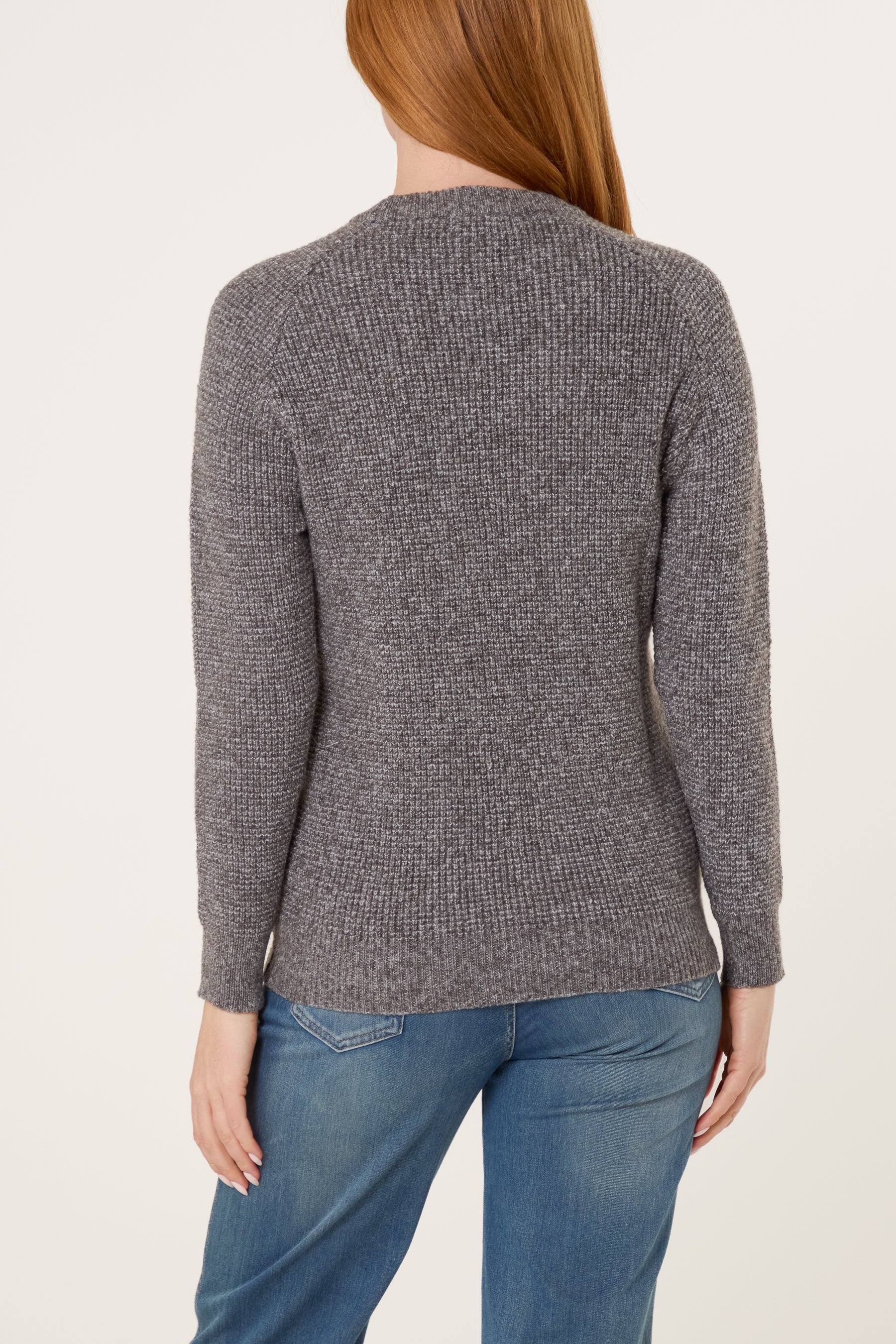 Thick Knit Round Neck Jumper
