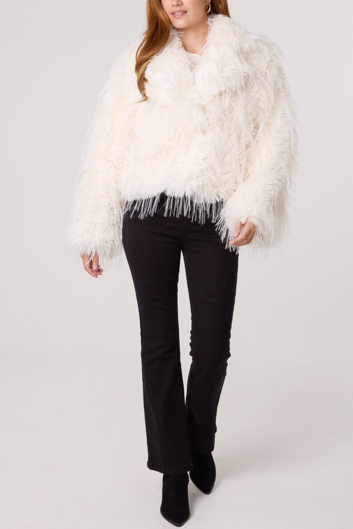 Shaggy Faux Fur Jacket