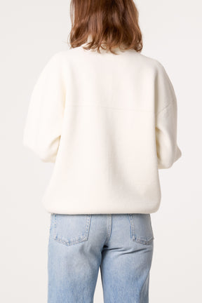 Zip-Up Knit Jacket With Utility Pockets