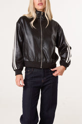 Textured Soft Touch Track Jacket