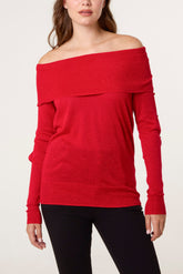 Cowl Neck Cut Out Sleeve Top