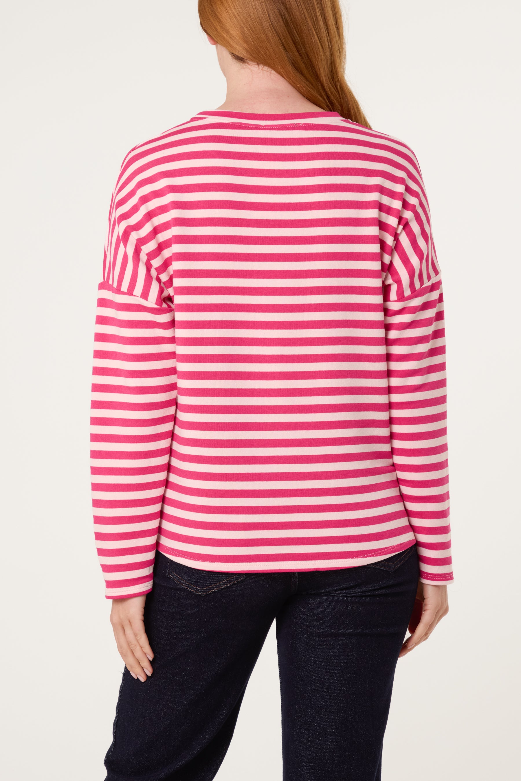 Colourful Striped Long Sleeve Top