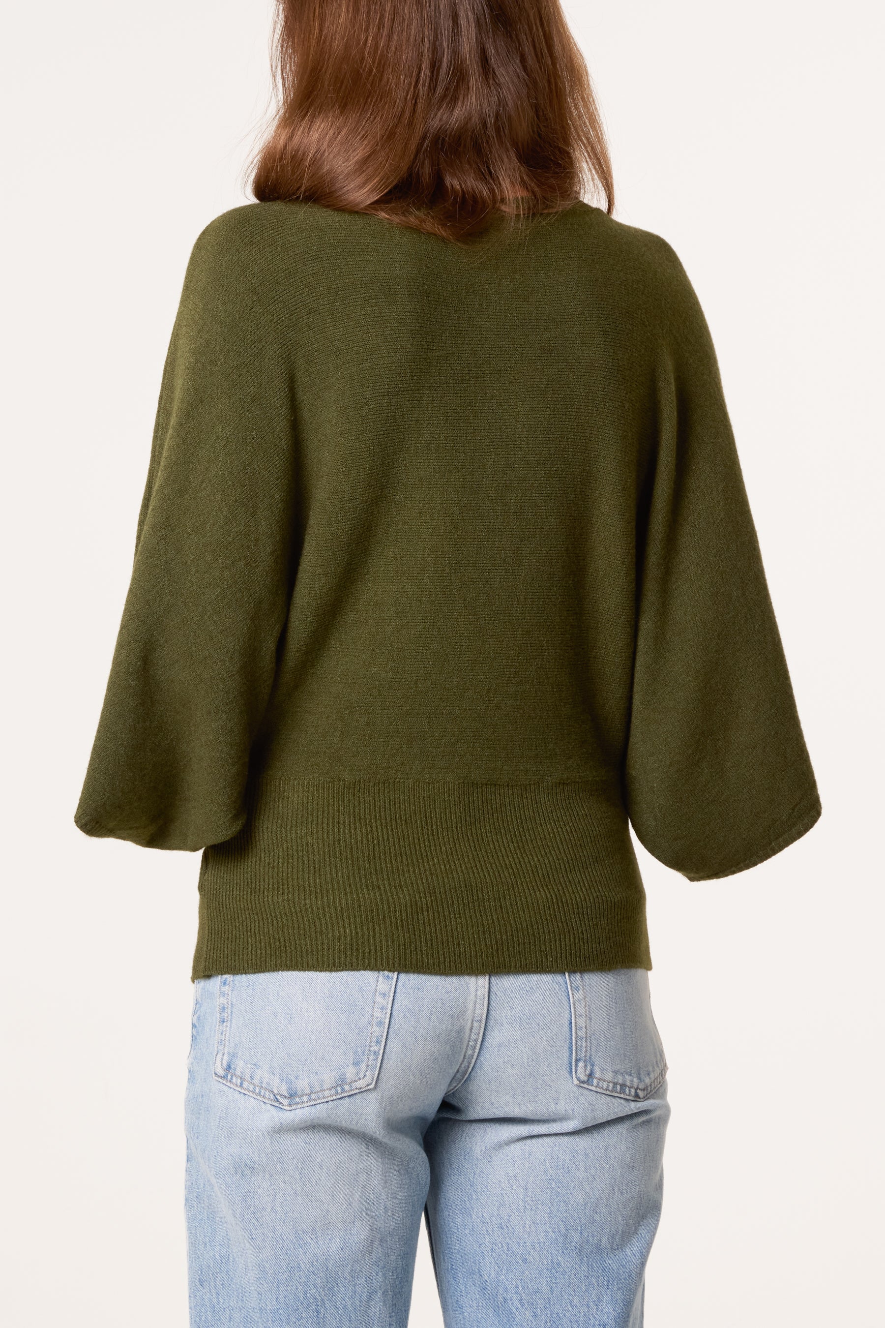 Essential Knit Batwing Blouse