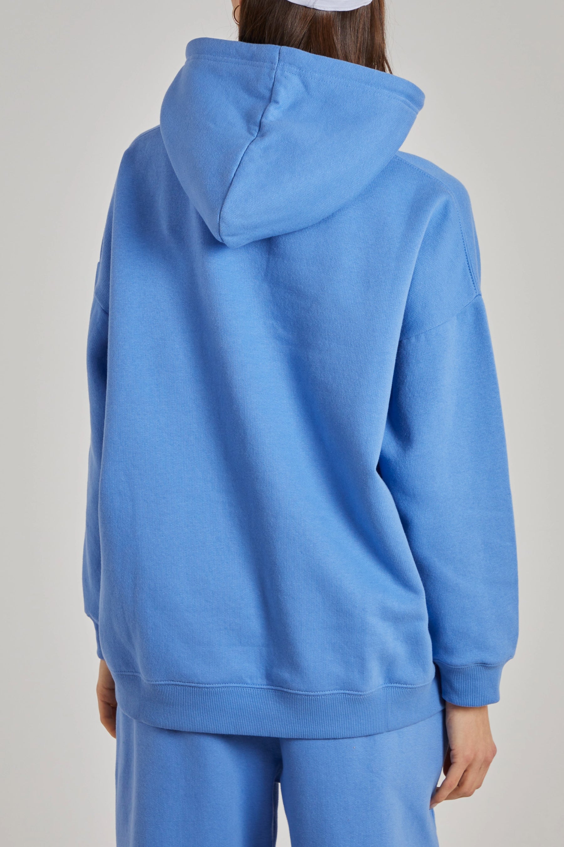 'Paris' Logo Drawstring Hoodie