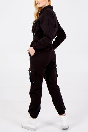 Utility Cropped Cargo Lounge Set