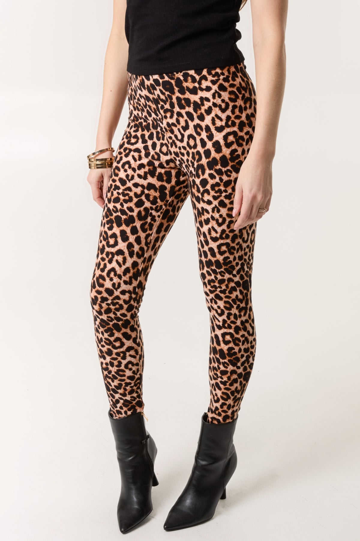 Curve Soft Touch Leopard Print Leggings