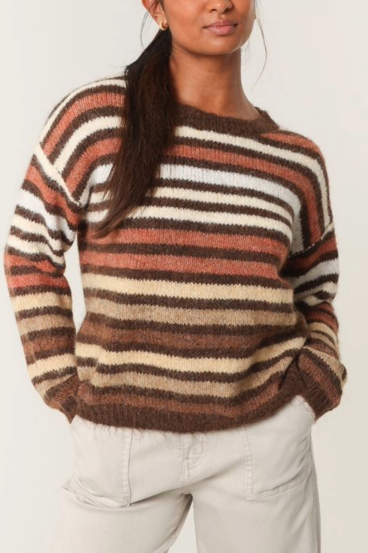 Striped Colourful Knit Jumper
