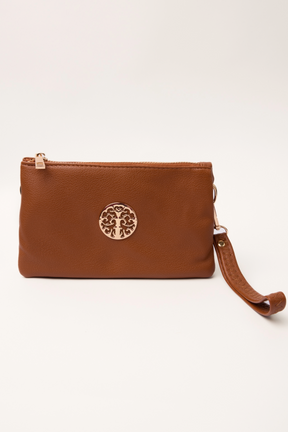 Small Gold Detail Shoulder/Clutch Purse