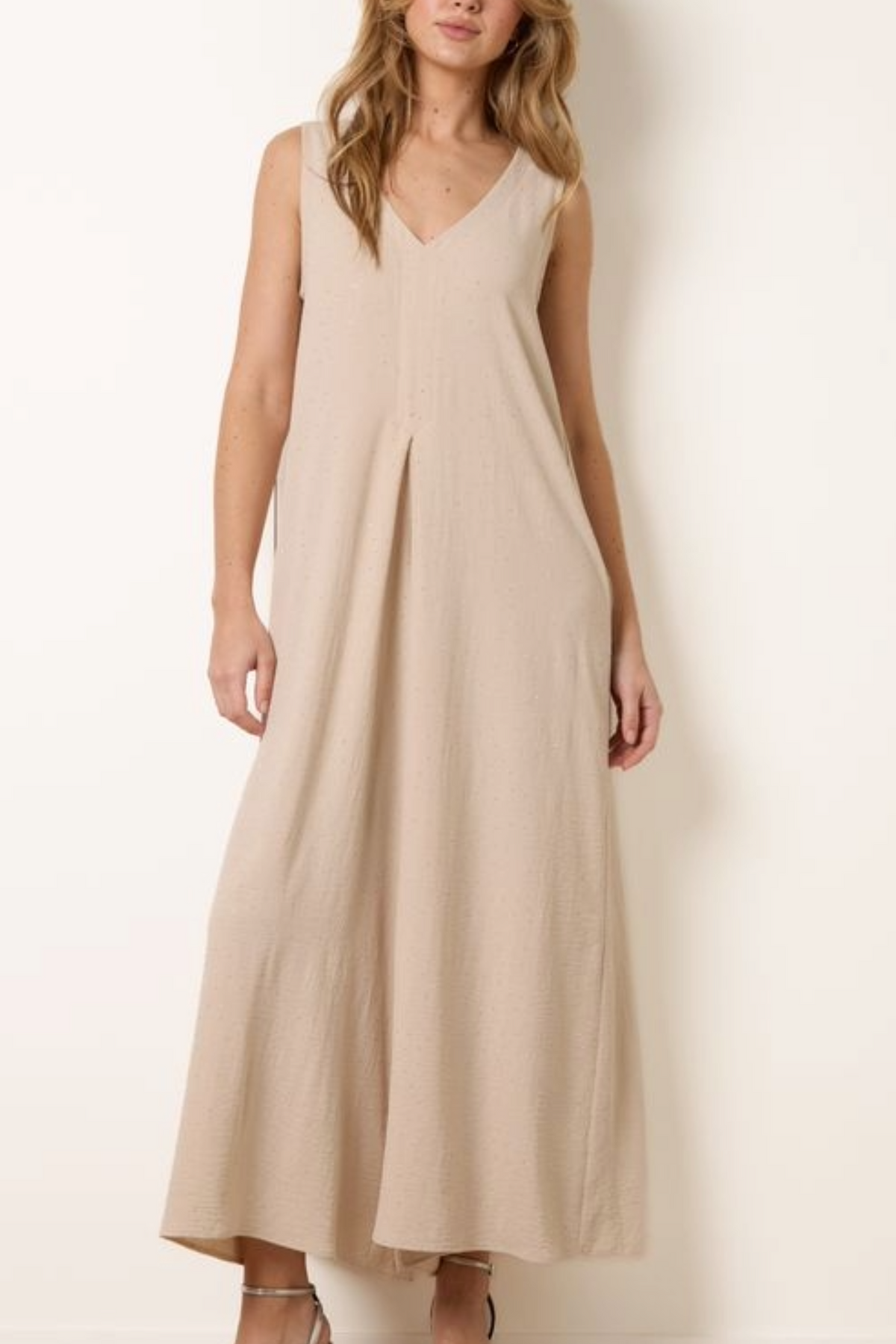 Diamante Embellished Wide Leg Jumpsuit