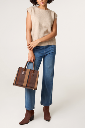 Open Back Knit Vest
