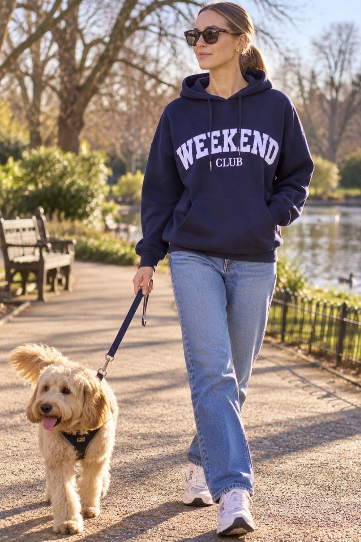 Comfy Weekend Club Cotton Blend Hoodie