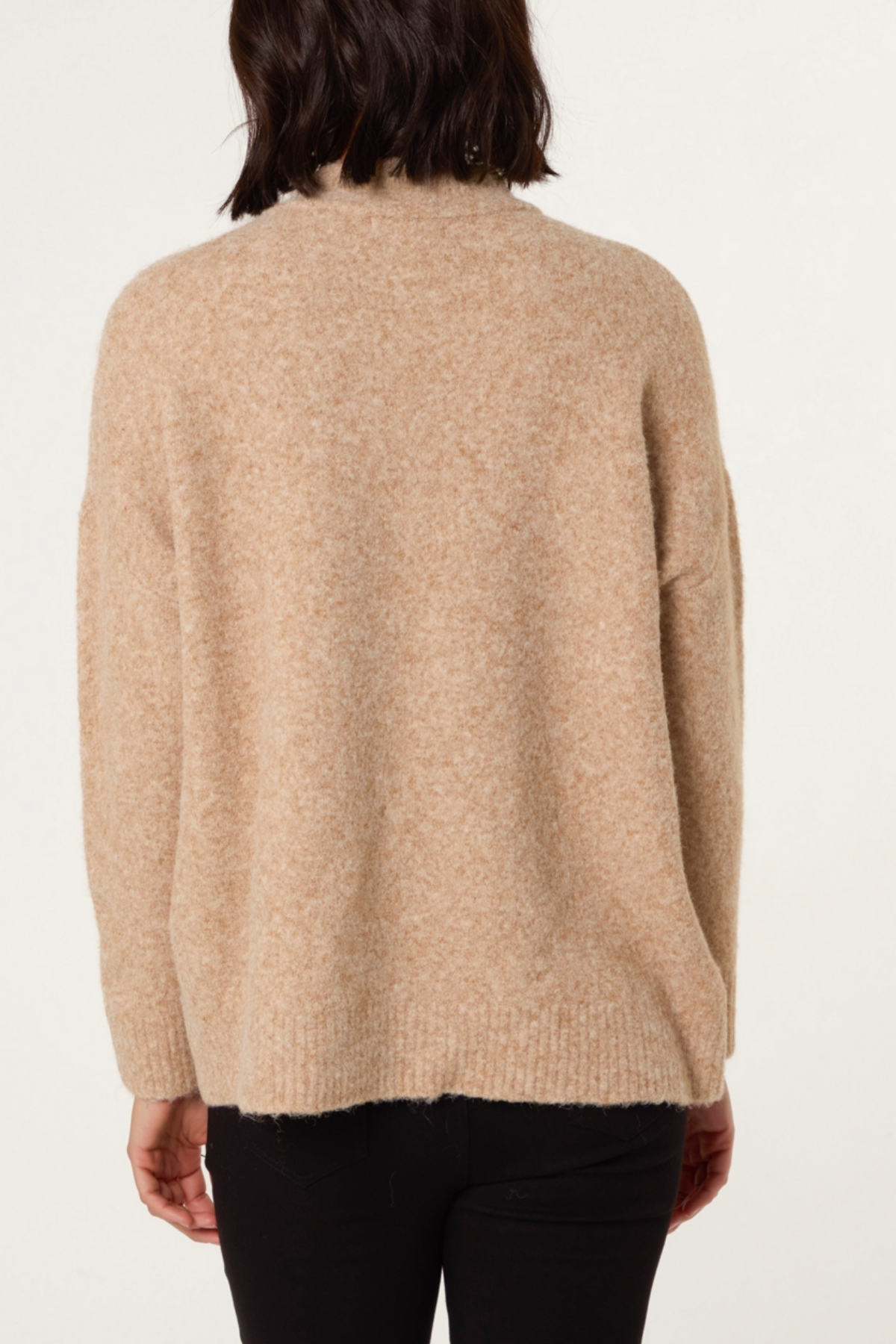 Half Zip Soft Knit Jumper