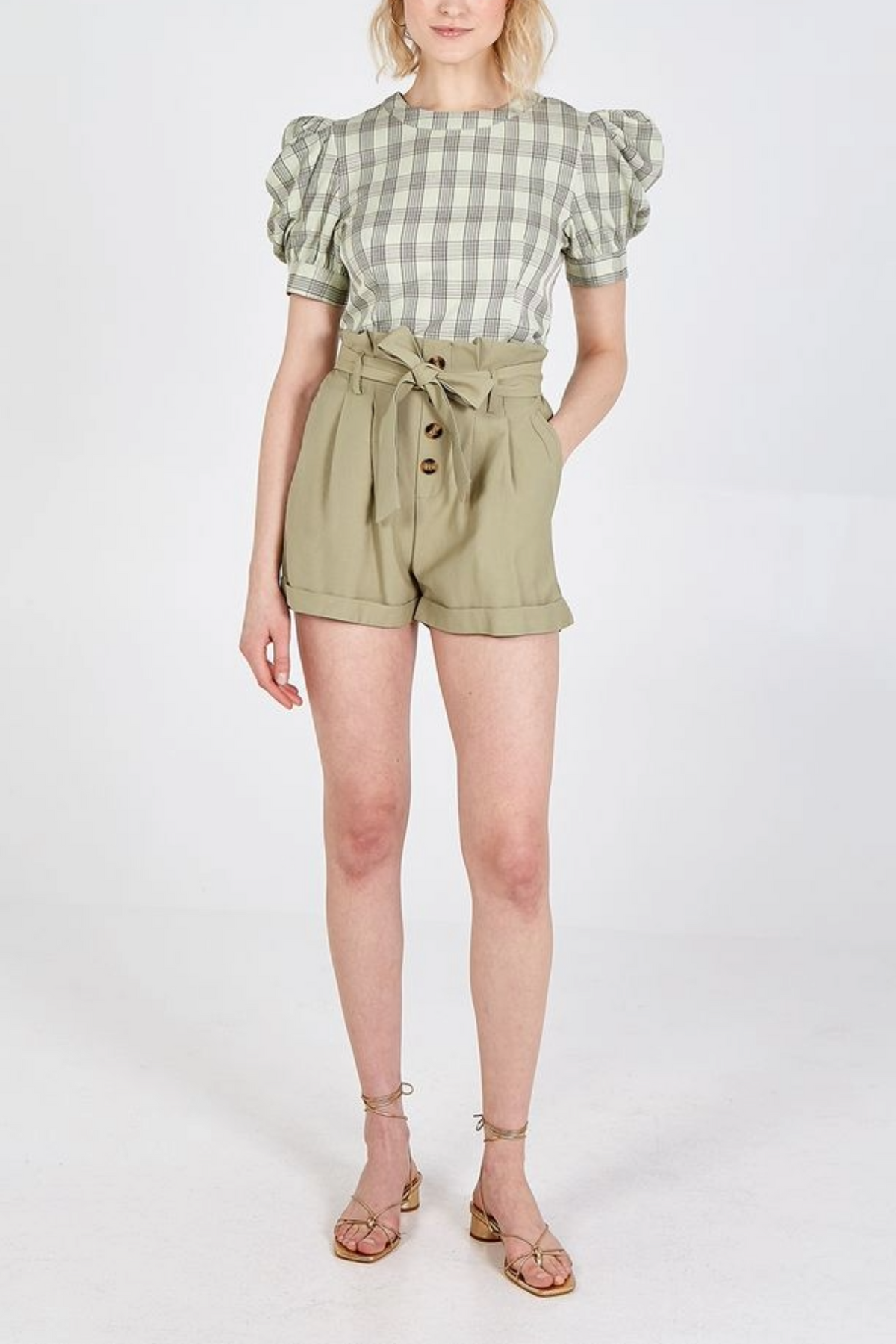 Paperbag Waist Shorts