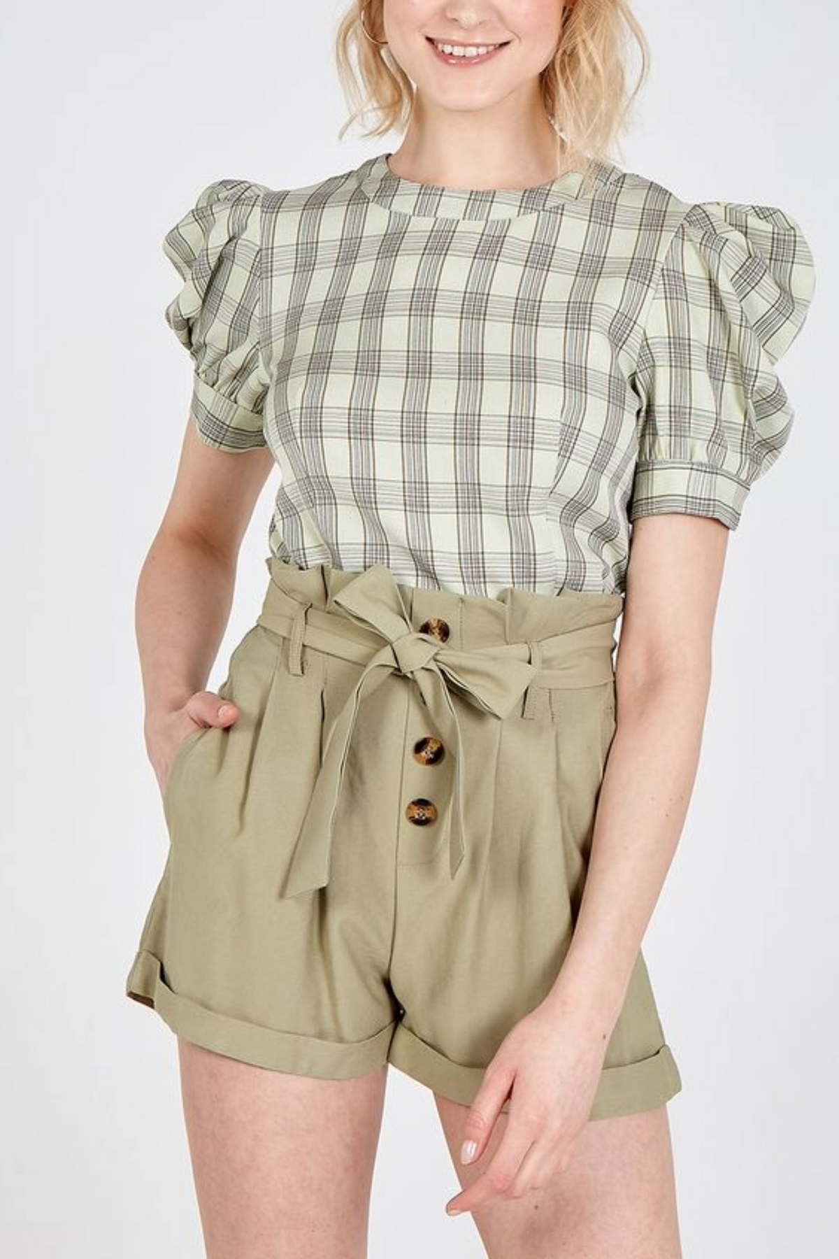 Paperbag Waist Shorts