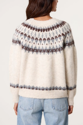Nordic Knit Wool-Blend Jumper