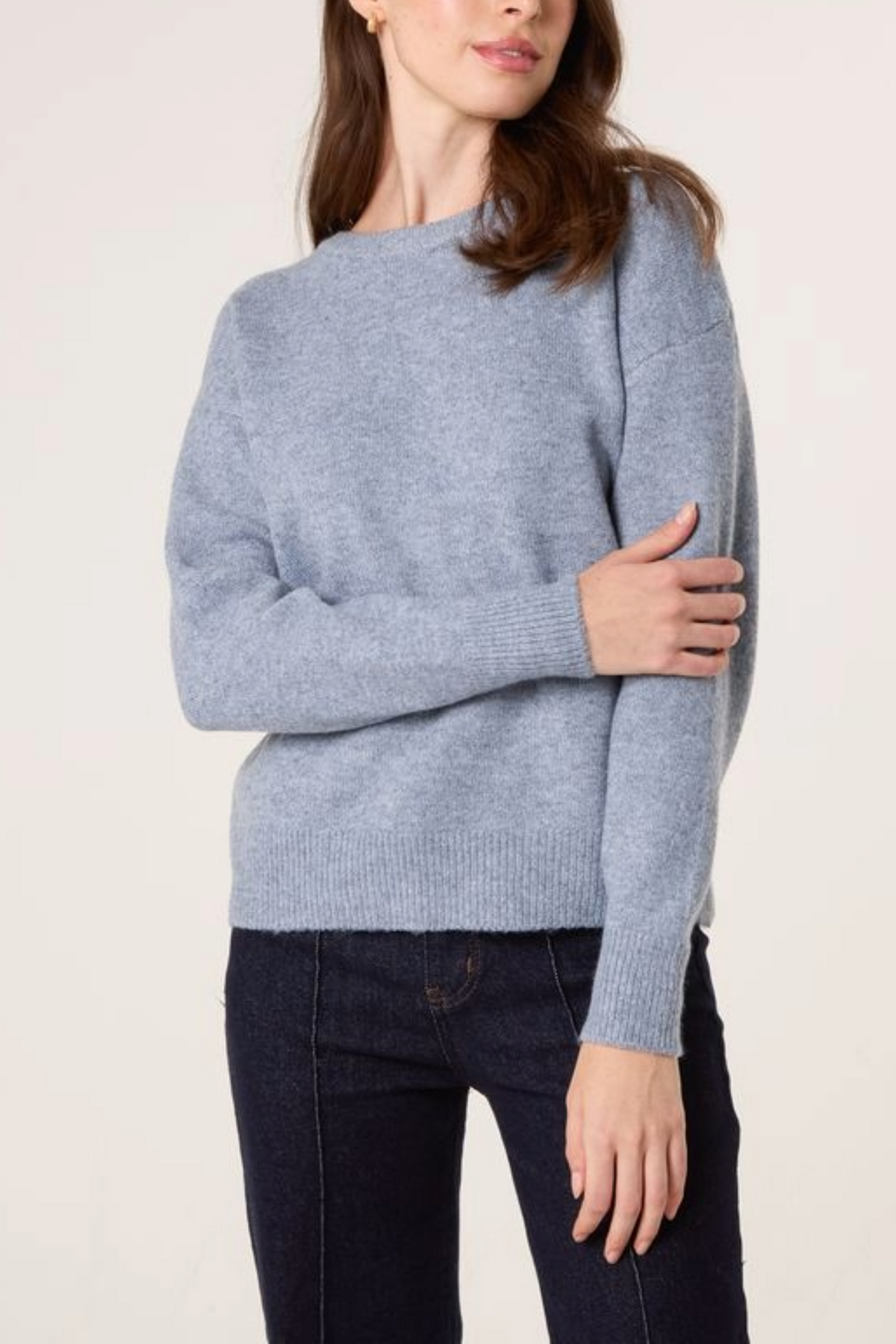 Crew Neck Knit Jumper