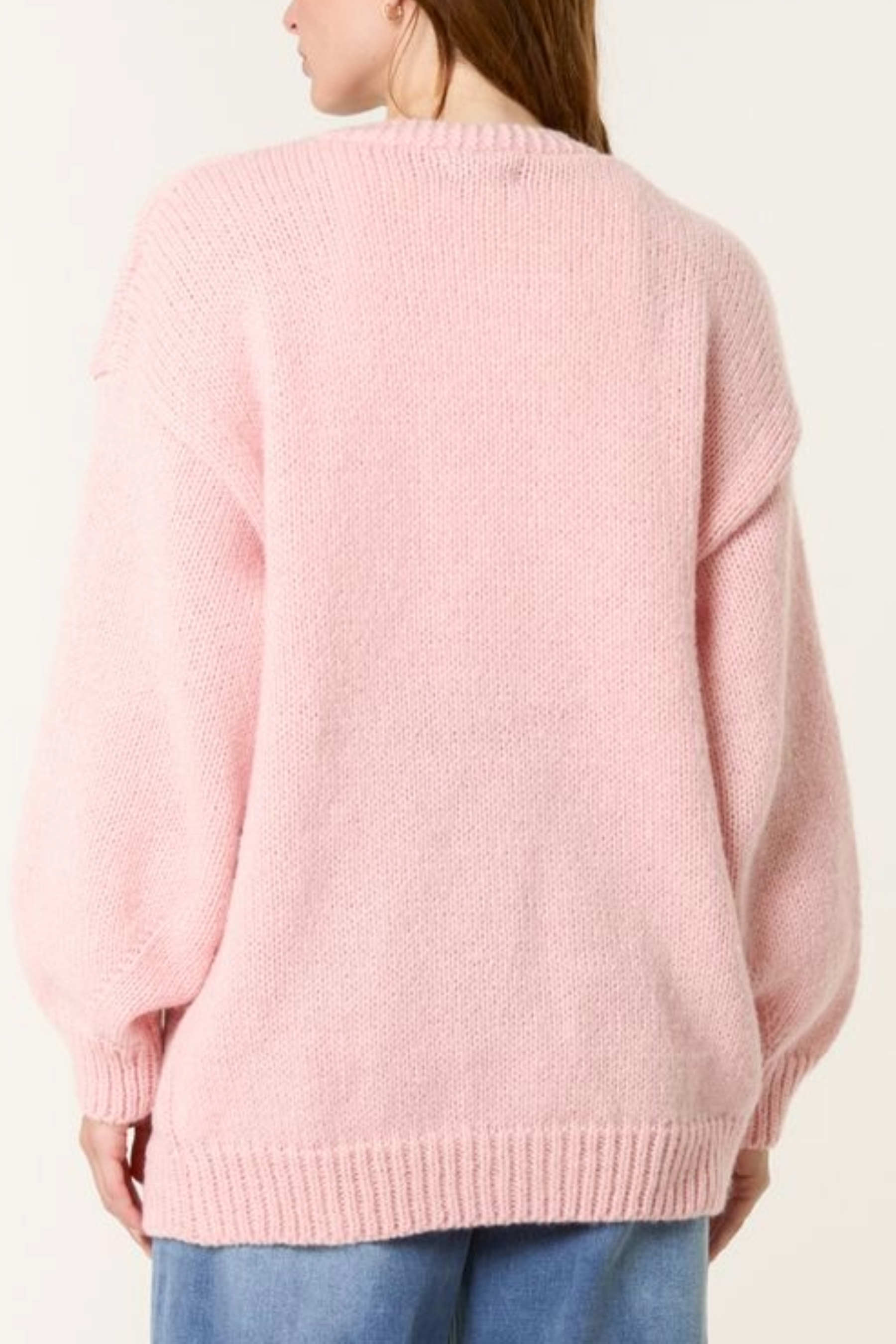 Daisy Large Flower Knit Cardigan