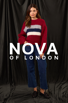 Centre Stripe Soft Knit Jumper