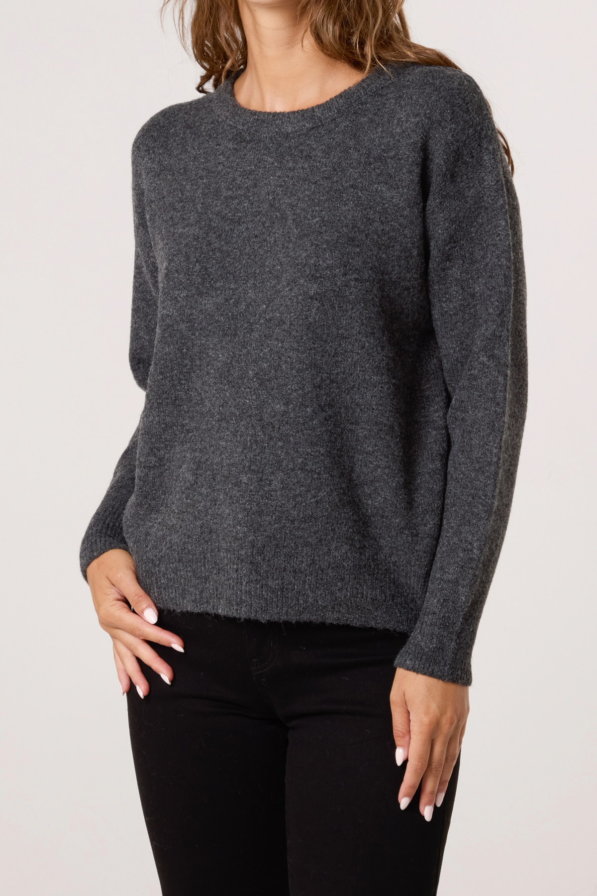 Crew Neck Knit Jumper