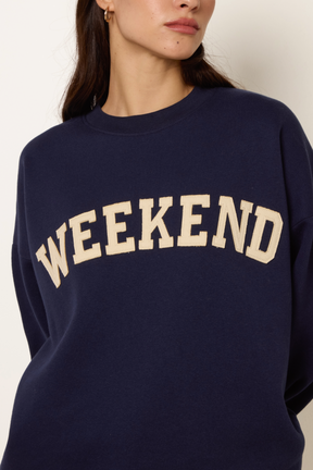 Weekend Crew Neck Sweatshirt