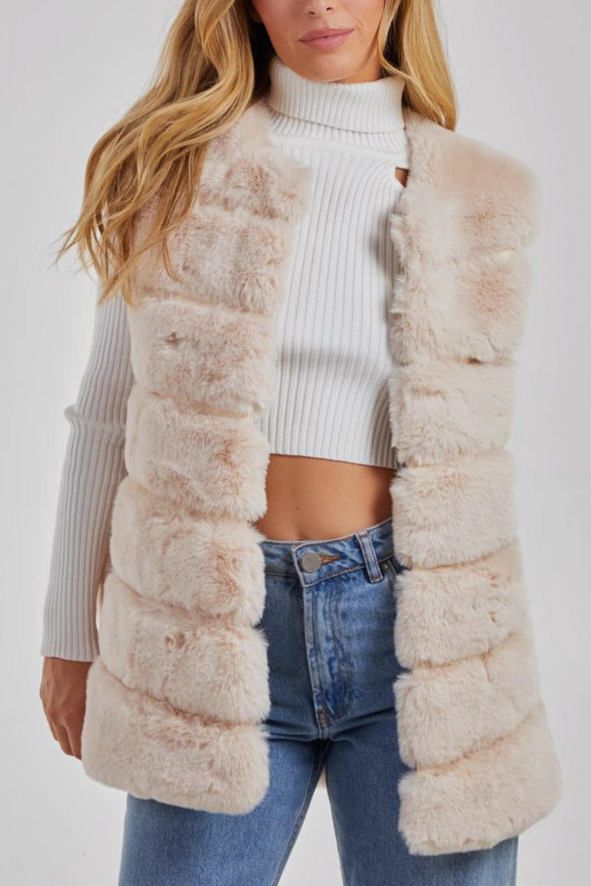 Pelted Fur Gilet