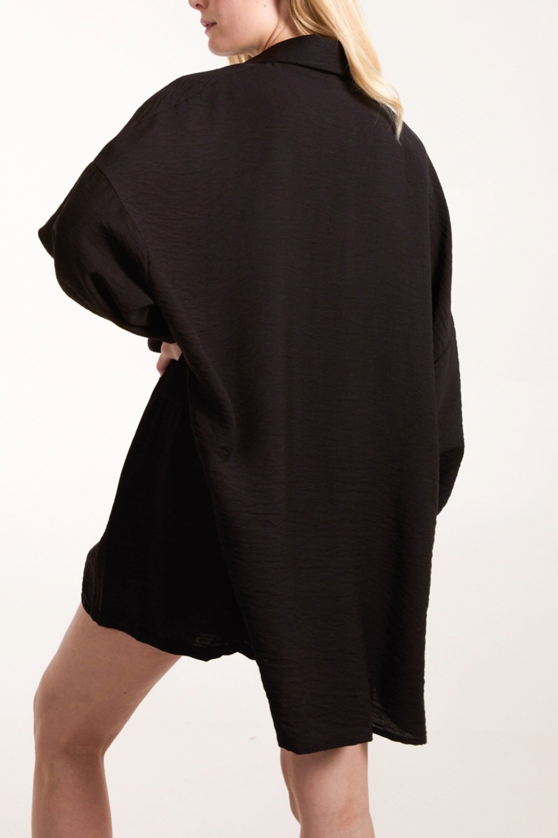 Linen Shirt & Shorts Co-Ord Set