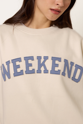 Weekend Crew Neck Sweatshirt