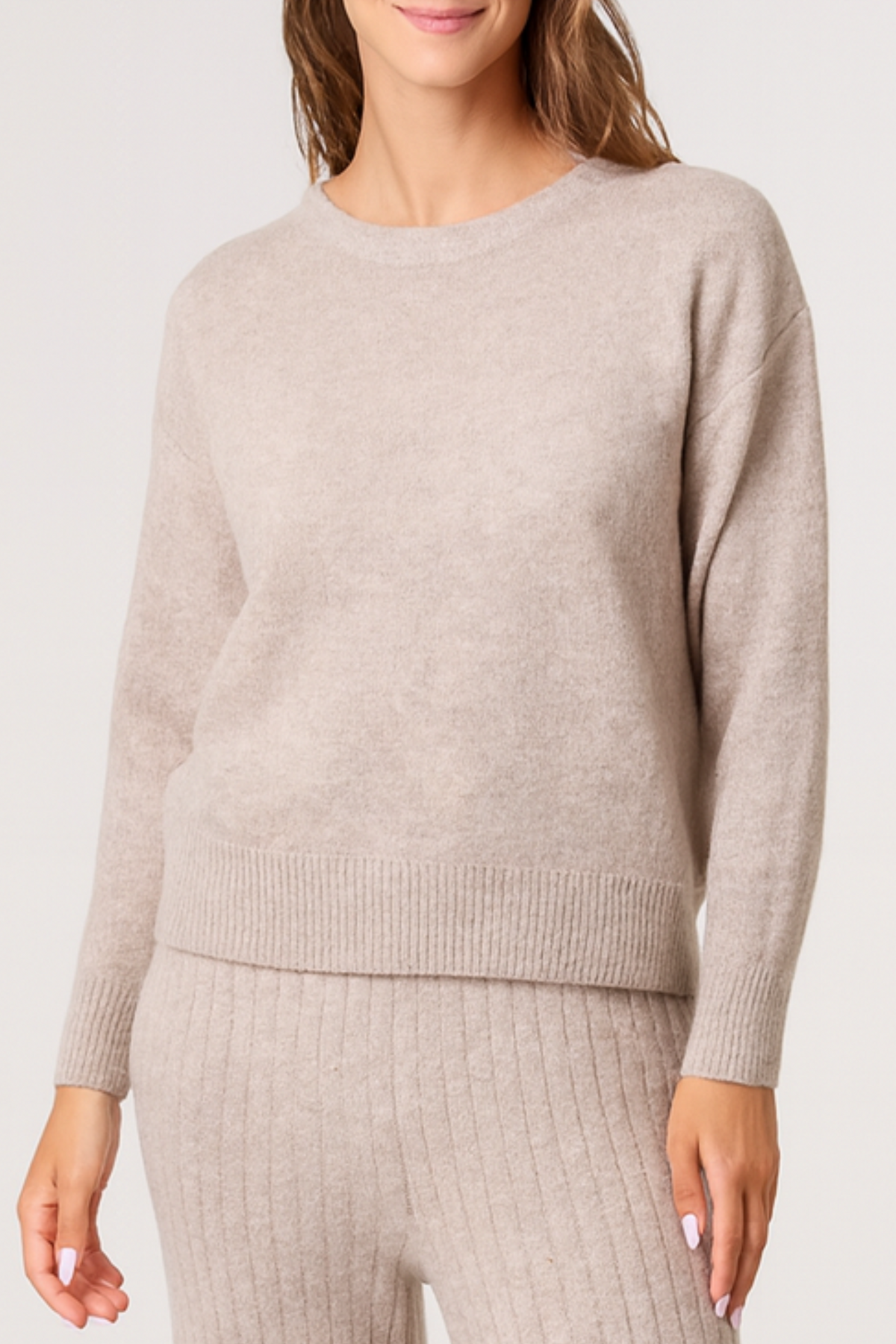 Crew Neck Knit Jumper