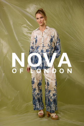 Vintage Floral Print Shirt & Trousers Co-Ord