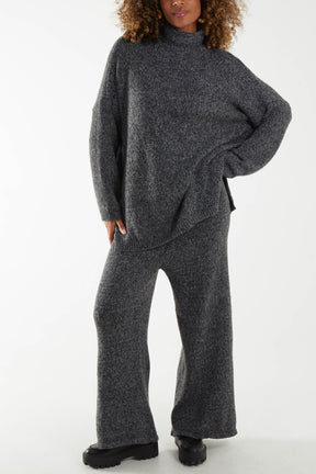Cosy High Neck Jumper & Trouser Co-Ord Set