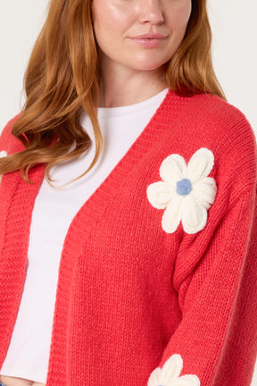 Flocking Daisy Open Knit Cardigan (New Colours)