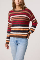 Striped Colourful Knit Jumper