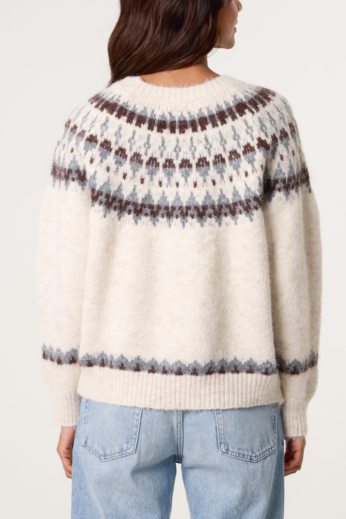 Nordic Knit Wool-Blend Jumper