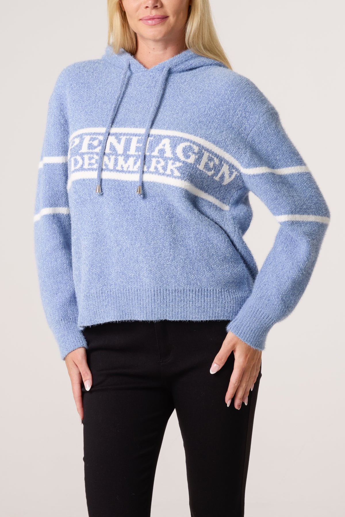 'Copenhagen' Drawstring Cosy Hoodie